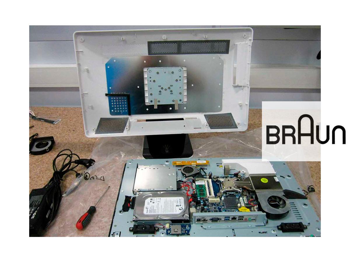 Ремонт Моноблока Braun в  Новосибирске