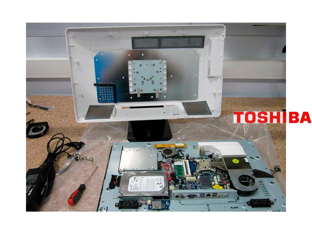 Ремонт Моноблока Toshiba в  Новосибирске